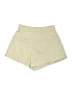 Zara Solid Ivory Khaki Shorts Size S - photo 2