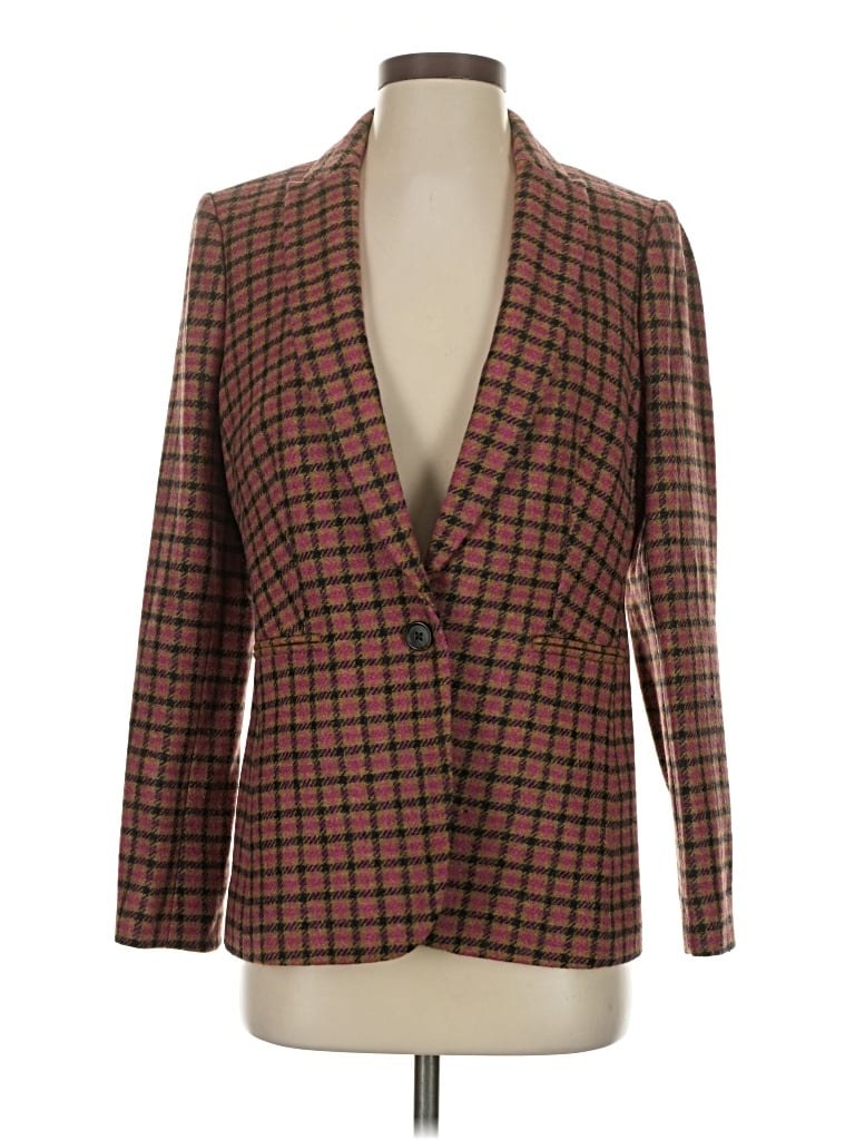 Jcrew Wool Blazer Jacket In Brown