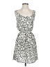 Aqua 100% Polyester Animal Print Gray Casual Dress Size XS - photo 1