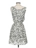 Aqua 100% Polyester Animal Print Gray Casual Dress Size XS - photo 2