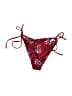 Shein Paisley Red Swimsuit Bottoms Size S - photo 1