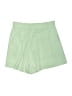 Zara Solid Green Shorts Size S - photo 2