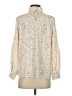 Ann Taylor Ivory Long Sleeve Blouse Size S - photo 2