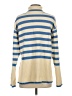 Unbranded Stripes Blue Turtleneck Sweater Size S - photo 2