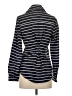Assorted Brands 100% Polyester Stripes Blue Long Sleeve Blouse Size S - photo 2
