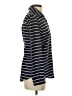Assorted Brands 100% Polyester Stripes Blue Long Sleeve Blouse Size S - photo 4