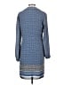 Max Studio 100% Polyester Print Blue Casual Dress Size S - photo 2
