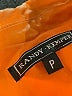 Randy Kemper 100% Silk Orange Raincoat Size P (petite) - photo 3