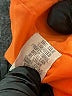 Randy Kemper 100% Silk Orange Raincoat Size P (petite) - photo 4