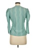 Charmed Hearts Teal 3/4 Sleeve Blouse Size M - photo 2