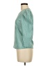 Charmed Hearts Teal 3/4 Sleeve Blouse Size M - photo 5