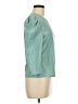 Charmed Hearts Teal 3/4 Sleeve Blouse Size M - photo 4