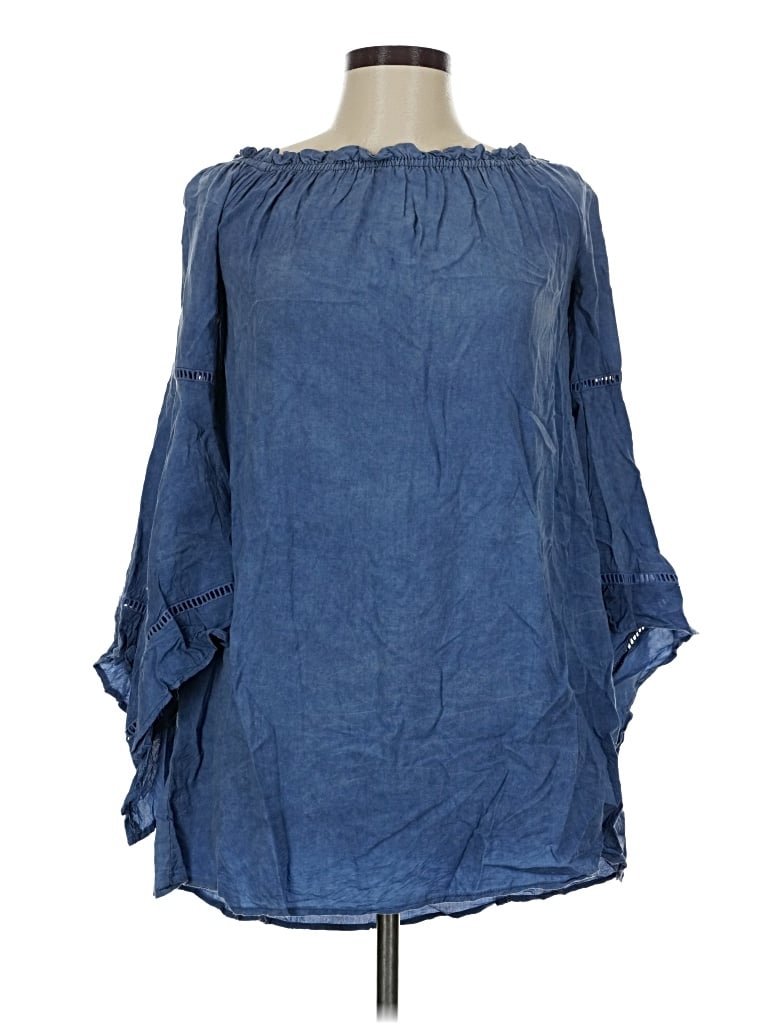 Pre-owned Oddi Casual Dress In Blue