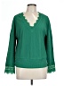 Unbranded Green Long Sleeve Blouse Size L - photo 1