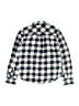 Crown & Ivy 100% Cotton Checkered-gingham Blue Long Sleeve Button-Down Shirt Size 6 - photo 2