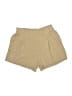 Unbranded Solid Tan Khaki Shorts Size S - photo 1
