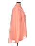 Bongo 100% Polyester Color Block Orange Long Sleeve Blouse Size 1X - photo 4