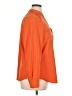 Chaps 100% Polyester Orange Long Sleeve Blouse Size XL - photo 4