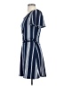 Alya Stripes Blue Casual Dress Size S - photo 5