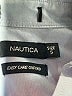 Nautica Solid Blue Long Sleeve Button-Down Shirt Size 5 - photo 3