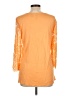 Assorted Brands Orange 3/4 Sleeve Blouse Size L - photo 2