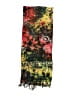 Unbranded Floral Red Green Scarf One size - photo 2