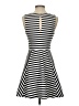Express Stripes Black Casual Dress Size XS - photo 2