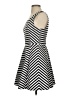 Express Stripes Black Casual Dress Size XS - photo 5
