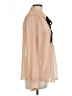 Iris Basic 100% Polyester Tan Long Sleeve Blouse Size L - photo 4