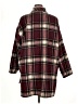Natural Reflections Plaid Burgundy Poncho Size 1X - photo 2