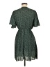 Unbranded 100% Polyester Polka Dots Green Casual Dress Size M - photo 2