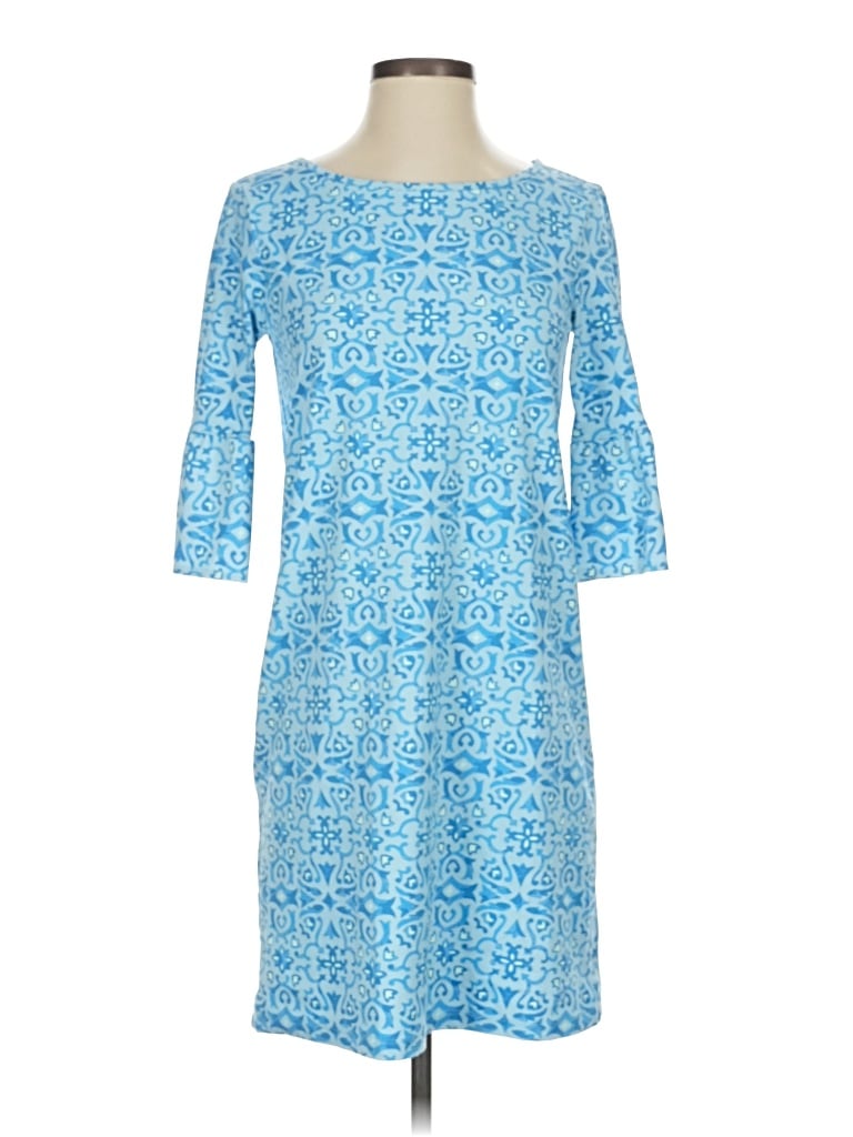 Pre-owned Southern Tide Casual Dress In Blue