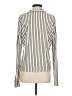 Modern Works Stripes Ivory Long Sleeve Blouse Size S - photo 2