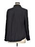Torrid 100% Rayon Solid Black Gray Long Sleeve Button-Down Shirt Size 1X Plus (1) - photo 2