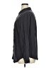 Torrid 100% Rayon Solid Black Gray Long Sleeve Button-Down Shirt Size 1X Plus (1) - photo 5