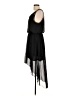 Double Zero 100% Polyester Black Cocktail Dress Size L - photo 5