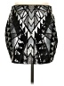 Express Graphic Black Casual Skirt Size S - photo 2