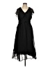 Old Navy 100% Polyester Black Cocktail Dress Size L - photo 1