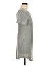 Shein Solid Gray Casual Dress Size M - photo 4