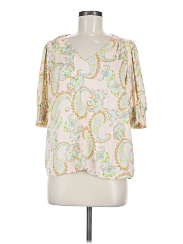 Sigrid Olsen 3/4 Sleeve Blouse (view 1)