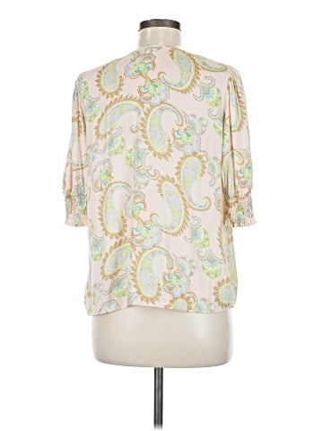 Sigrid Olsen 3/4 Sleeve Blouse (view 2)