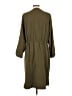 Max Studio Green Casual Dress Size L - photo 2