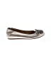 Vera Wang Metallic Silver Gold Flats Size 6 1/2 - photo 1