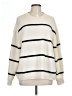 H&M Stripes Ivory Pullover Sweater Size L (estimated) - photo 1