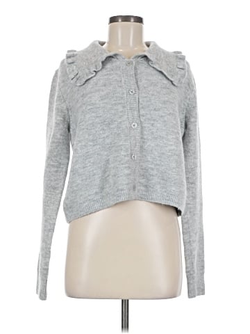 Self Contrast Cardigan (view 1)