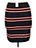 A.L.C. Stripes Blue Casual Skirt Size L - photo 2