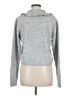 Self Contrast Gray Cardigan Size M - photo 2