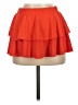 Assorted Brands Solid Orange Casual Skirt Size S - photo 1