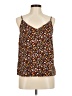 Shein Brown Sleeveless Top Size 6 - photo 1