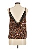 Shein Brown Sleeveless Top Size 6 - photo 2